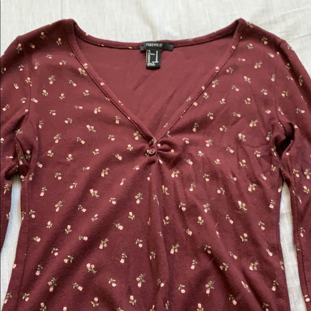 cropped long sleeve